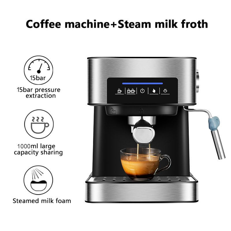 Home Smart Home Espresso Machine Steam Milk Frother All - in - one - My Store