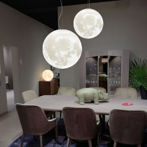 Chandelier bedroom lamp personality single head 3D restaurant hanging lamps - My Store