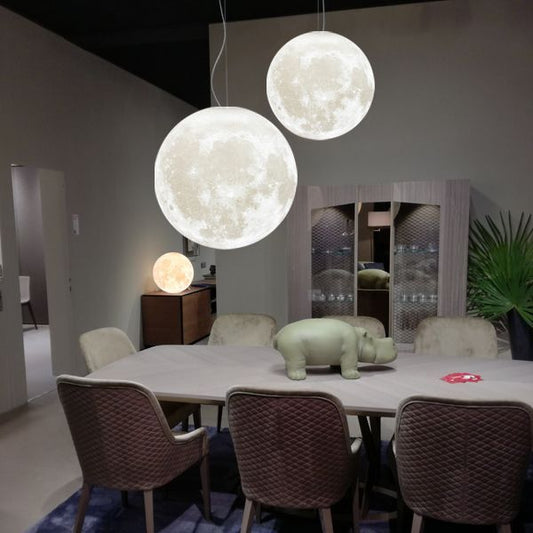 Chandelier bedroom lamp personality single head 3D restaurant hanging lamps - My Store