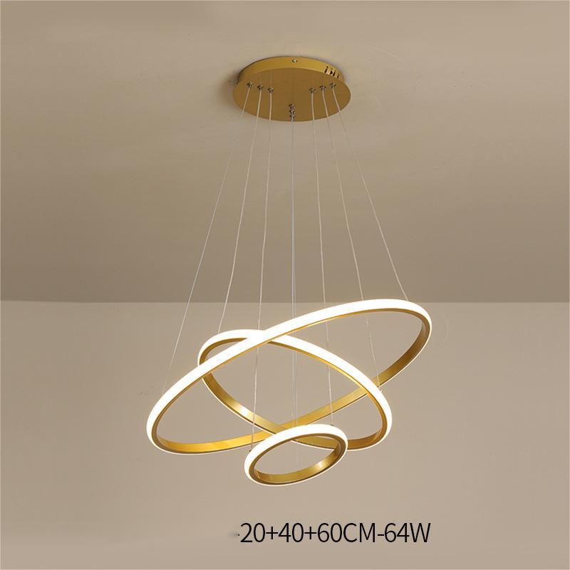 Living Room Chandelier Dining Room Lamp Intelligent Simple Household Chandelier - My Store
