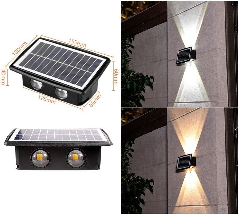 Solar Outdoor Wall Lights Waterproofing - My Store