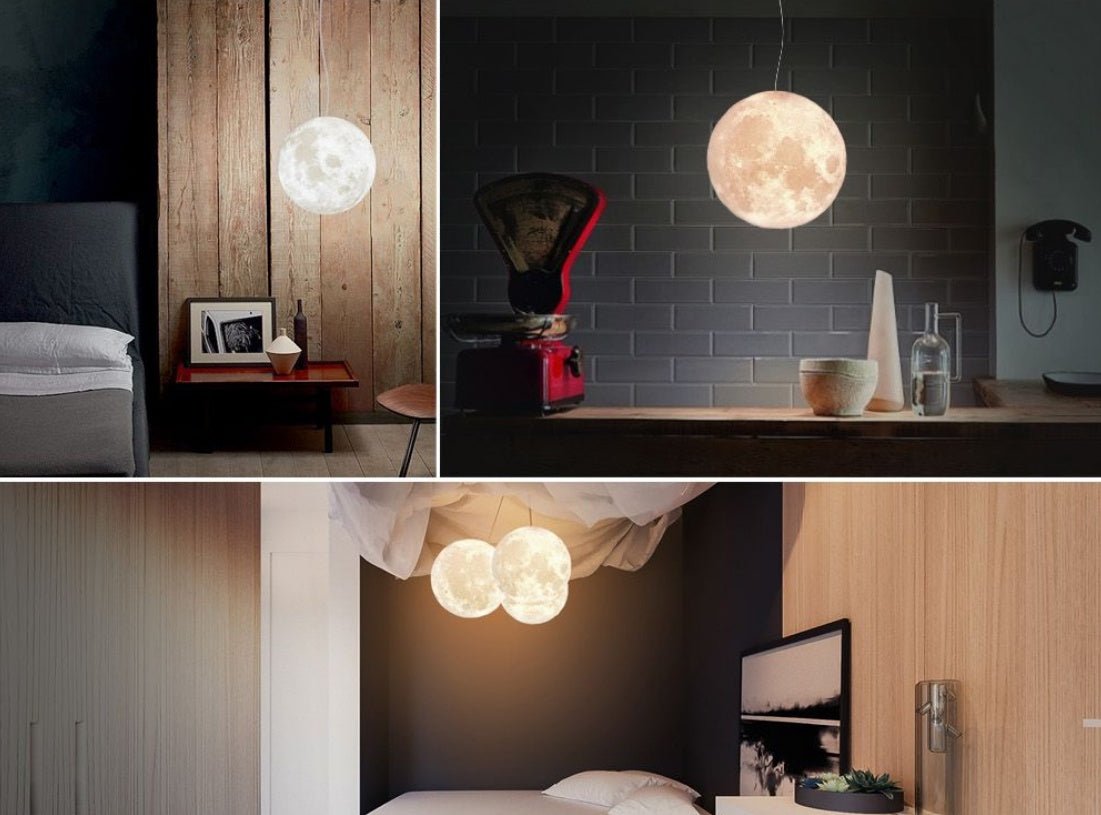 Chandelier bedroom lamp personality single head 3D restaurant hanging lamps - My Store