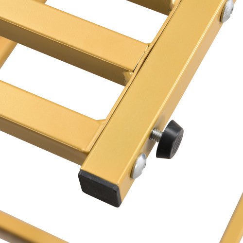Coffee Table Set Of 2, Nesting Coffee Table With Marble Pattern, Modern Gold Nesting Side Table, Coffee Table With Drawer, Metal Frame Square End Table, Center Tables For Living Room,Bedroom And Small - My Store