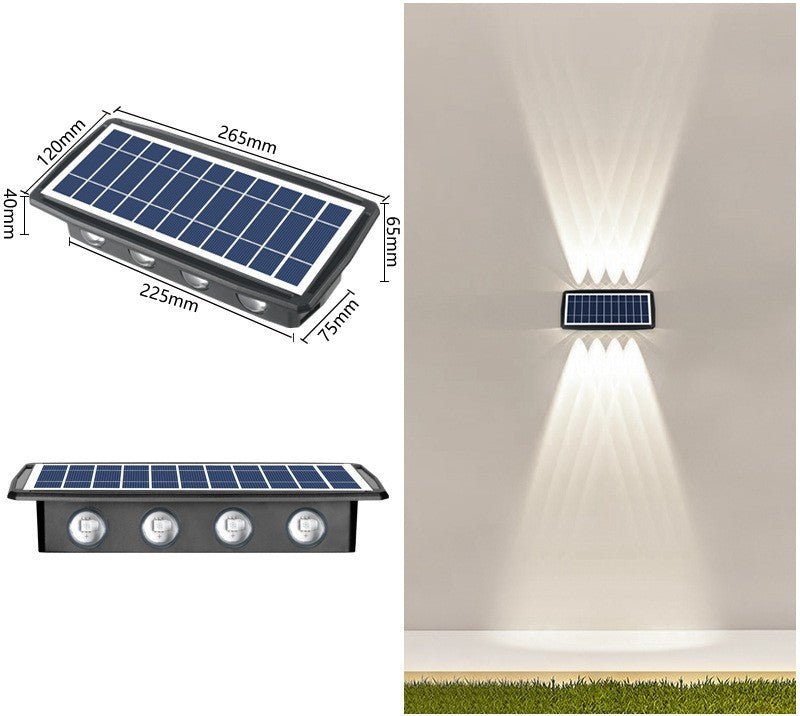 Solar Outdoor Wall Lights Waterproofing - My Store