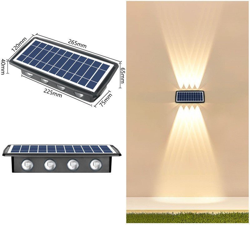 Solar Outdoor Wall Lights Waterproofing - My Store