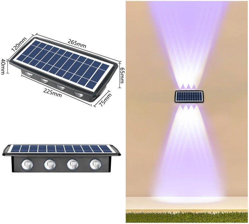 Solar Outdoor Wall Lights Waterproofing - My Store
