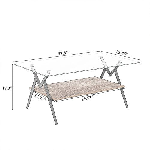 Rectangular Coffee Table - My Store